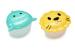 Set 2 recipiente pentru gustari bebe Melii, 232 ml, Shark & Lion