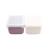 Set 2 recipiente din silicon alimentar Melii, 236 ml, Blush Berry