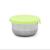 Set 3 recipiente mini din inox cu capac din silicon etanș, Melii