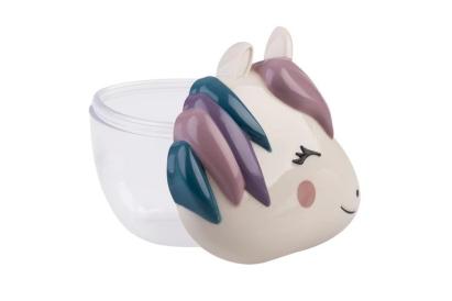 Recipient pentru gustări copii cu capac etanș Melii Luxe Unicorn 232 ml