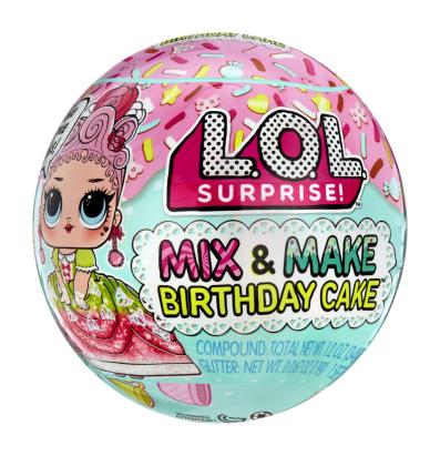 Papusa L.O.L. Surprise Mix & Make Birthday Cake Tots, set DIY