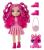 Papusa Rainbow High Littles Magenta Monroe cu accesorii si animalut magic