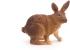 Figurina iepure maro Papo, jucarie educativa pictata manual