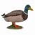 Figurina rata Mallard Papo pictata manual, jucarie realista 3+ ani