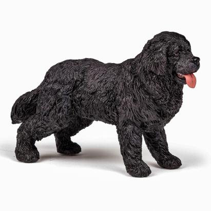 Figurină Papo câine Terra Nova realistă, pictată manual, 11 cm