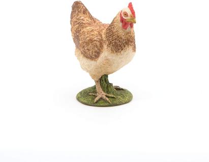 Figurină găină roșie Papo, pictată manual, realistă, 5,5 cm