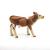 Figurina vitel Simmental Papo, multicolor, pictata manual, 8 cm