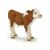 Figurina vitel Simmental Papo, multicolor, pictata manual, 8 cm