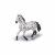 Figurină iapă Appaloosa neagră Papo, pictată manual, 13 x 4 x 9 cm