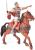 Figurina Papo Calul lui Cezar, pictata manual, pentru joaca si colectie