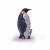 Figurina Papo Pinguin Imperial realistă, pictată manual, 7,6 cm