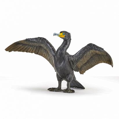 Figurina Papo Cormoran pictata manual, pasare acvatica realista