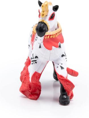 Figurina Papo Calul Regelui Arthur, pictata manual, 15 cm