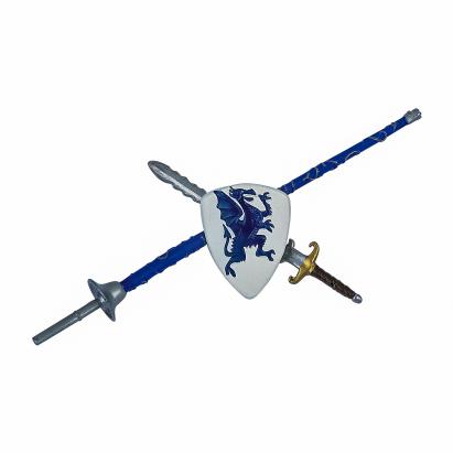 Set 10 sabii si scuturi medievale Papo pentru figurine