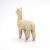 Figurina alpaca Papo pictata manual, animal realist pentru copii