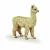Figurina alpaca Papo pictata manual, animal realist pentru copii