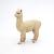 Figurina alpaca Papo pictata manual, animal realist pentru copii