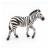 Figurina zebra Papo pictata manual, animal salbatic realist pentru copii