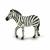 Figurina zebra Papo pictata manual, animal salbatic realist pentru copii