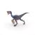 Figurina dinozaur Oviraptor albastru Papo, pictata manual, 12 cm