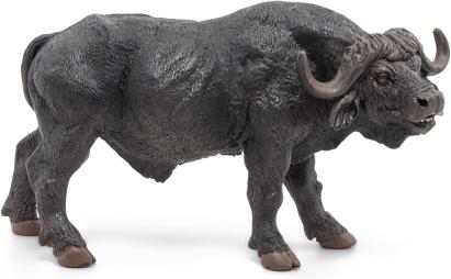 Figurină bivol african Papo, realistă, pictată manual, 12,7 cm