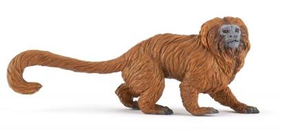 Figurină Papo Tamarin Leu Auriu, animal sălbatic realist, pictat manual