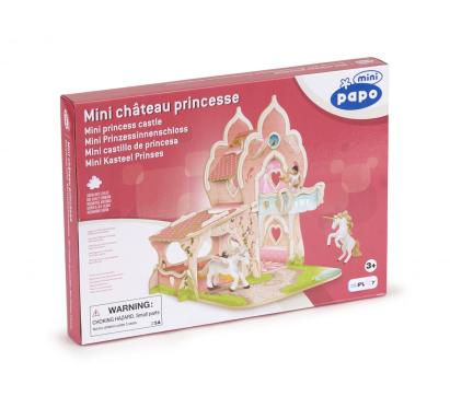 Castel de prințesă Papo Mini pentru jocuri de rol, 3 ani+