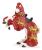 Figurina Papo Calul Regelui Richard, cal medieval pictat manual