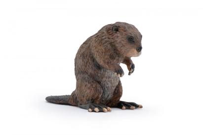 Figurina castor Papo realistă, pictată manual, pentru copii 3+ ani