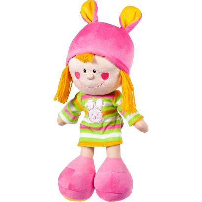 Păpușă de plus Natasha 50 cm, multicoloră, moale și hipoalergenică