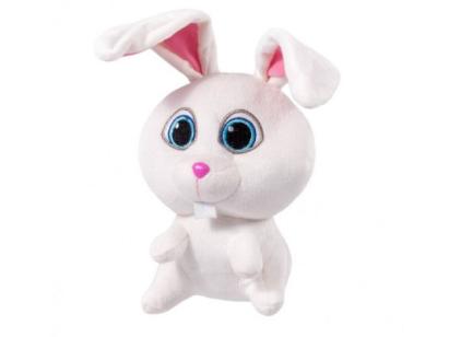 Iepuras de plus alb 30 cm, jucarie moale si pufoasa pentru copii
