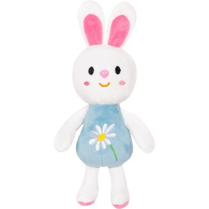 Iepuraș de pluș Zigo turcoaz 22 cm, moale și potrivit de la 0 luni