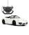 Masina cu telecomanda Porsche Carrera S alba, scara 1:12, Rastar