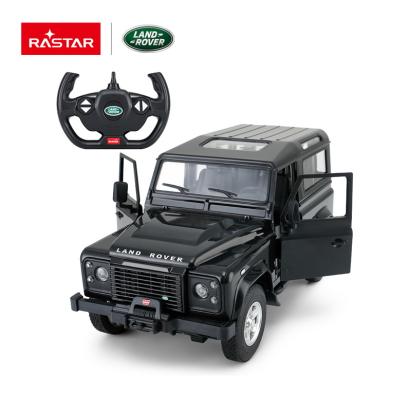 Masina cu telecomanda Land Rover Defender negru, scara 1:14, Rastar