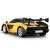 Mașină cu telecomandă McLaren Senna galbenă, scara 1:18, Rastar