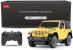Masina cu telecomanda Jeep Wrangler Rubicon galben, scara 1:24