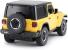 Masina cu telecomanda Jeep Wrangler Rubicon galben, scara 1:24