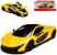 Macheta auto metalica McLaren P1 galben, scara 1:24, Rastar