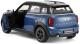 Macheta auto Mini Cooper albastru din metal, scara 1:24, Rastar