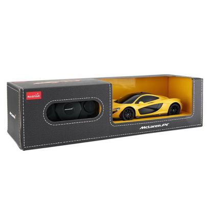 Masina cu telecomanda McLaren P1 galbena, scara 1:24, Rastar