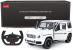Mașină cu telecomandă Mercedes-Benz G63 albă, scara 1:14, Rastar