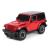 Masina cu telecomanda Jeep Wrangler JL rosie, scara 1:24, 2.4GHz