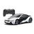 Masina cu telecomanda BMW i8 alba, scara 1:24, 2.4 GHz, Rastar