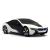 Masina cu telecomanda BMW i8 alba, scara 1:24, 2.4 GHz, Rastar