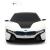 Masina cu telecomanda BMW i8 alba, scara 1:24, 2.4 GHz, Rastar