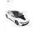 Masinuta metalica BMW i8 alba, scara 1:24, cu detalii realiste