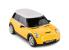 Masina cu telecomanda Mini Cooper galbena, scara 1:24, 2.4 GHz