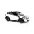 Macheta auto Mini Cooper alb din metal, scara 1:24, Rastar