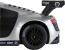 Mașină cu telecomandă Audi R8 LMS argintie, scara 1:24, Rastar