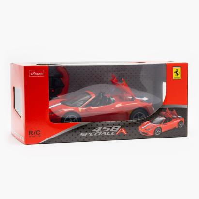 Masina cu telecomanda Ferrari 458 Speciale A rosie, scara 1:14
